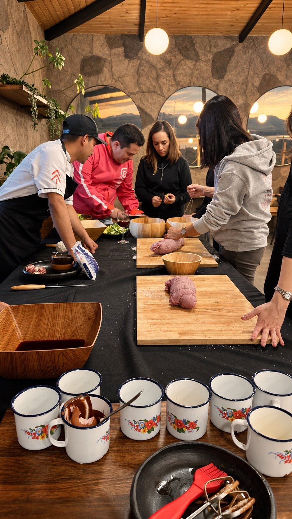 Clase de cocina con el chef de Fuga Hotel
